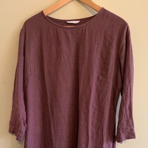 LinenFox shift Dress